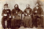 увеличить священнослужители церкви Вознесение Христова и мастера КШ A фото.нач.20 века